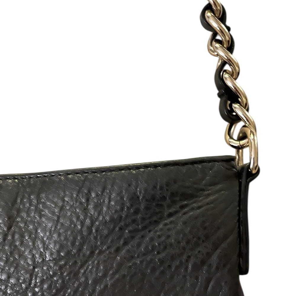 Kate Spade Womens Black Soft Pebble Leather Zip Crossbody Messenger Bag Handbag - Picture 13 of 14